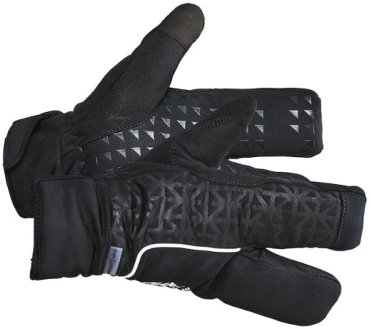 Gant à doigts fendus Craft Siberian 2.0 - noir, m
