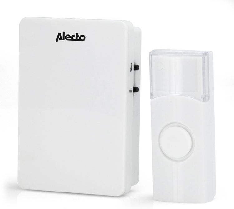 Sonnette sans fil Alecto adb-11wt - sonnette et récepteur sans fil - installation facile