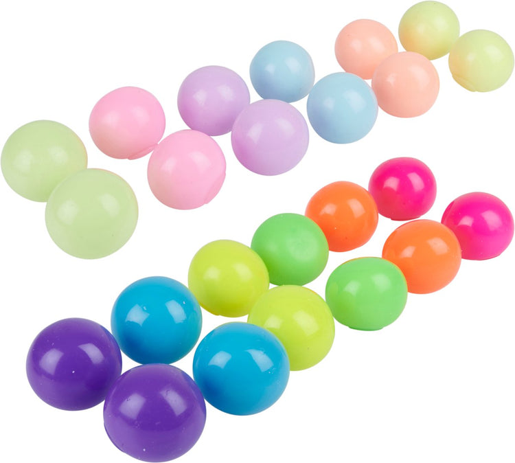 Eddy Toys Squish Ball - 33286 - Squishy Ball 12 pièces - Quetschball compressible - Squeezable Ball - 12 pièces - 3,5 cm - 1 jeu de couleurs aléatoires