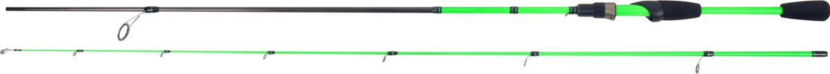 Albatros street fishing ultra green - canne spinning - 2 parties - 3-25 grammes