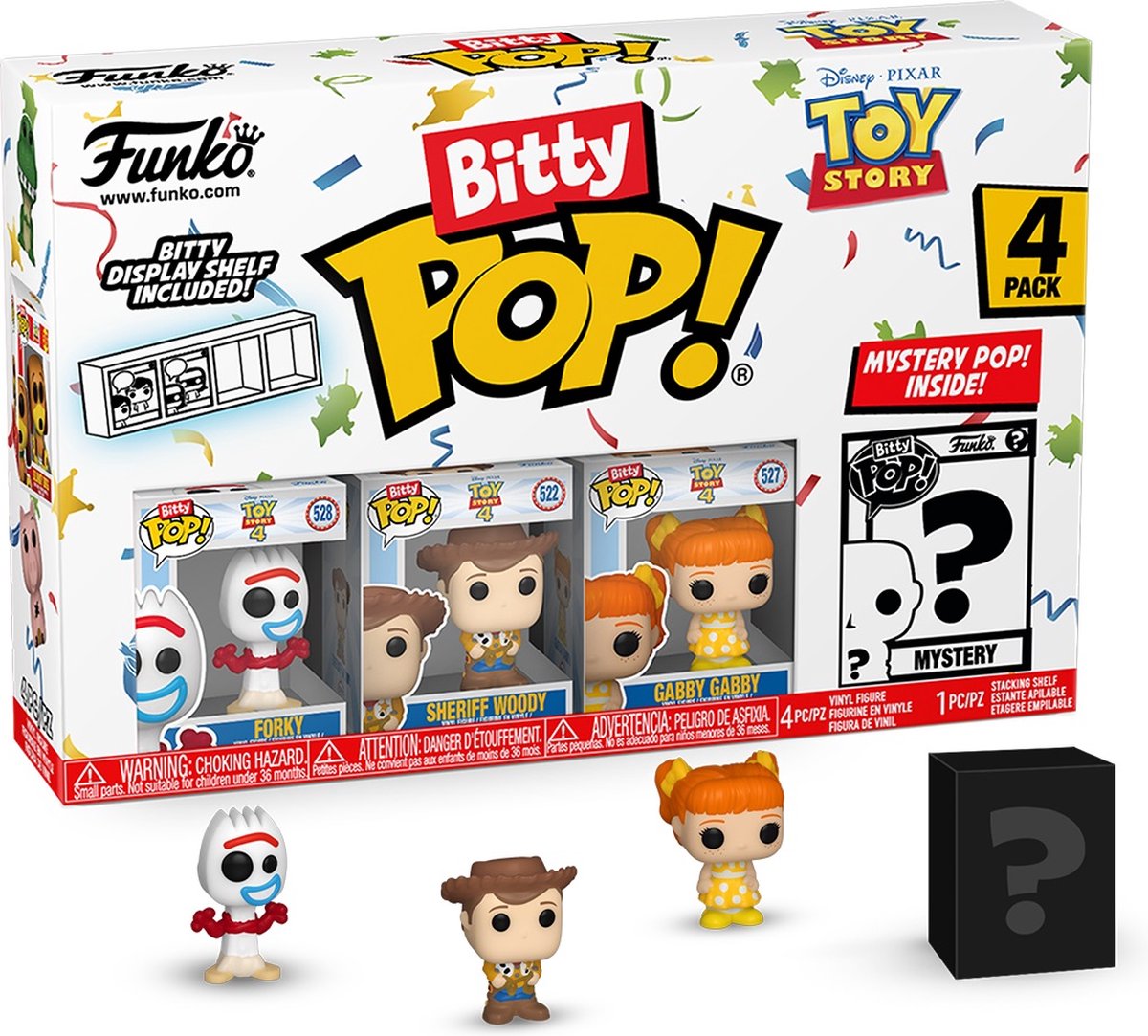 Funko Bitty Pop ! Histoire de jouets Disney - Forky