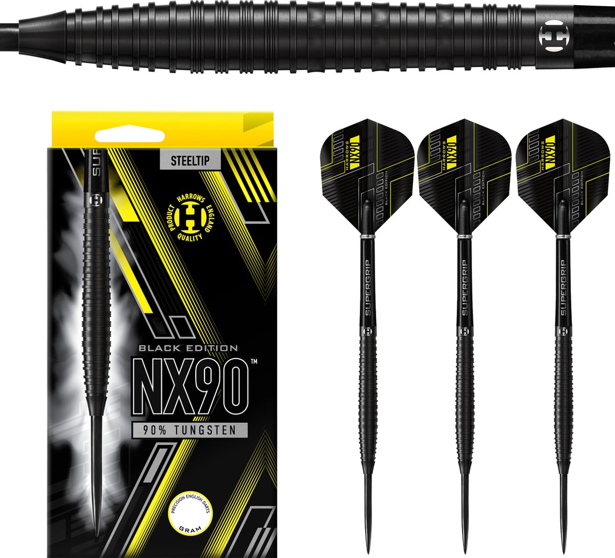 Harrows nx90 édition noire 90% tungstène 26gr