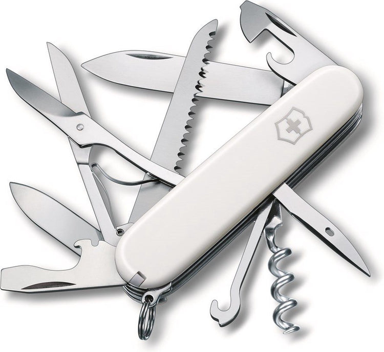Victorinox Huntsman couteau de poche 15 fonctions blanc