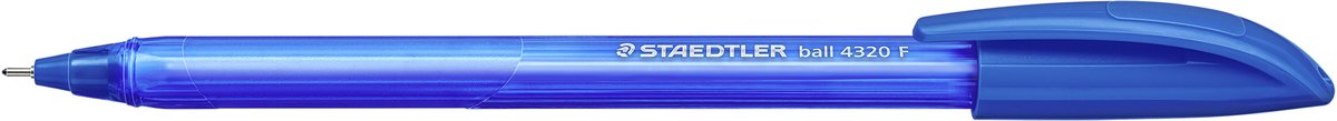 Staedtler ball 4320 - stylo à bille triangulaire - bleu - fin