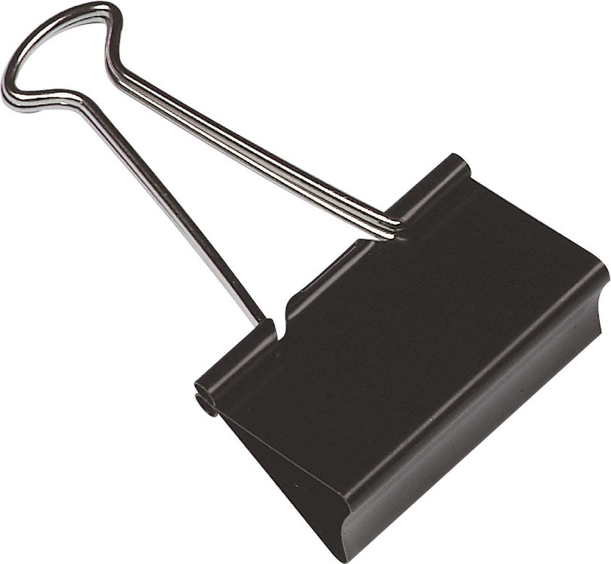 Clip repliable Q-connect, noir, 19 mm, 12 boîtes de 10 pièces