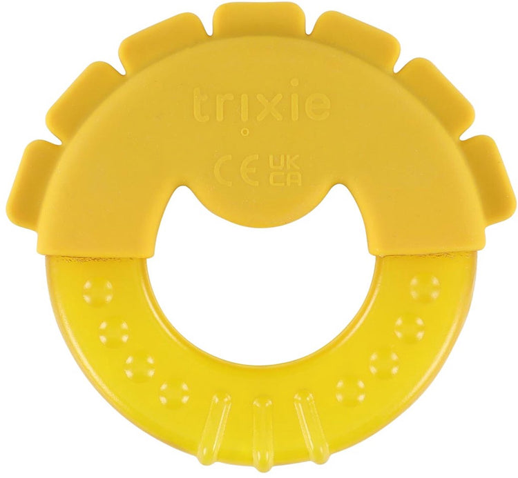 Anneau de dentition rafraîchissant Trixie Mr. Lion – 0m+ – avec de l'eau – passe au réfrigérateur – idéal pour faire ses dents