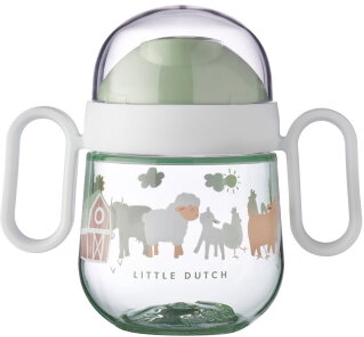 Mepal mio tasse anti-goutte 2.0 little dutch - 200 ml - facile à tenir - vaisselle enfant - petite ferme