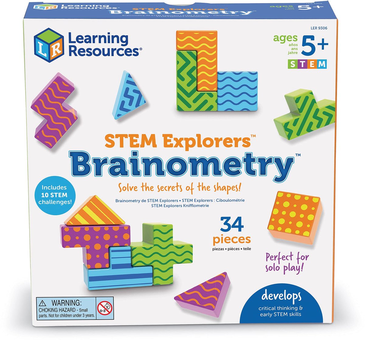 Ressources d'apprentissage stem explorers™ brainometry™ - 3+