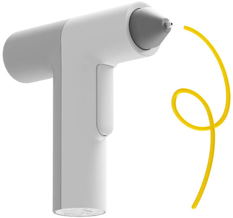 Pistolet à colle chaude sans fil Hoto (alimentation automatique) - pistolet à colle sans fil (alimentation automatique) - comprenant 40 bâtons de colle - rechargeable via USB-C - chauffage rapide, double alimentation - Bricolage, bricolage et réparation