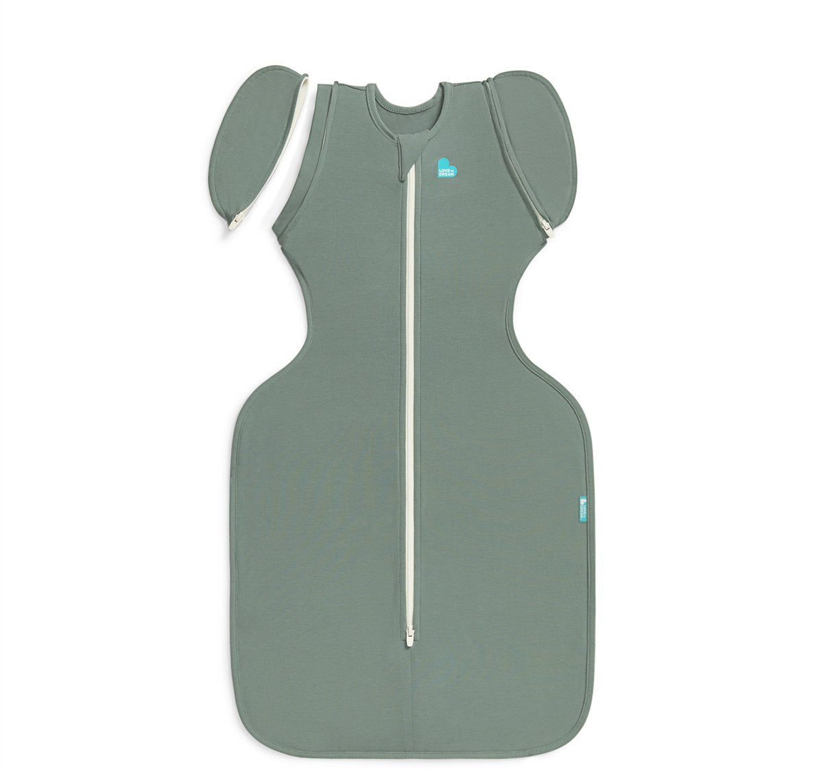 Gigoteuse pour bébé Love to dream ™ swaddle up™ - réduction de l'emmaillotage - bébé 3-6 mois - 6-8,5 kg - toutes saisons - olive foncé