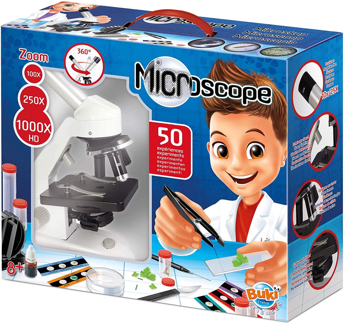 Buki France Buki - microscope avec 50 expériences
