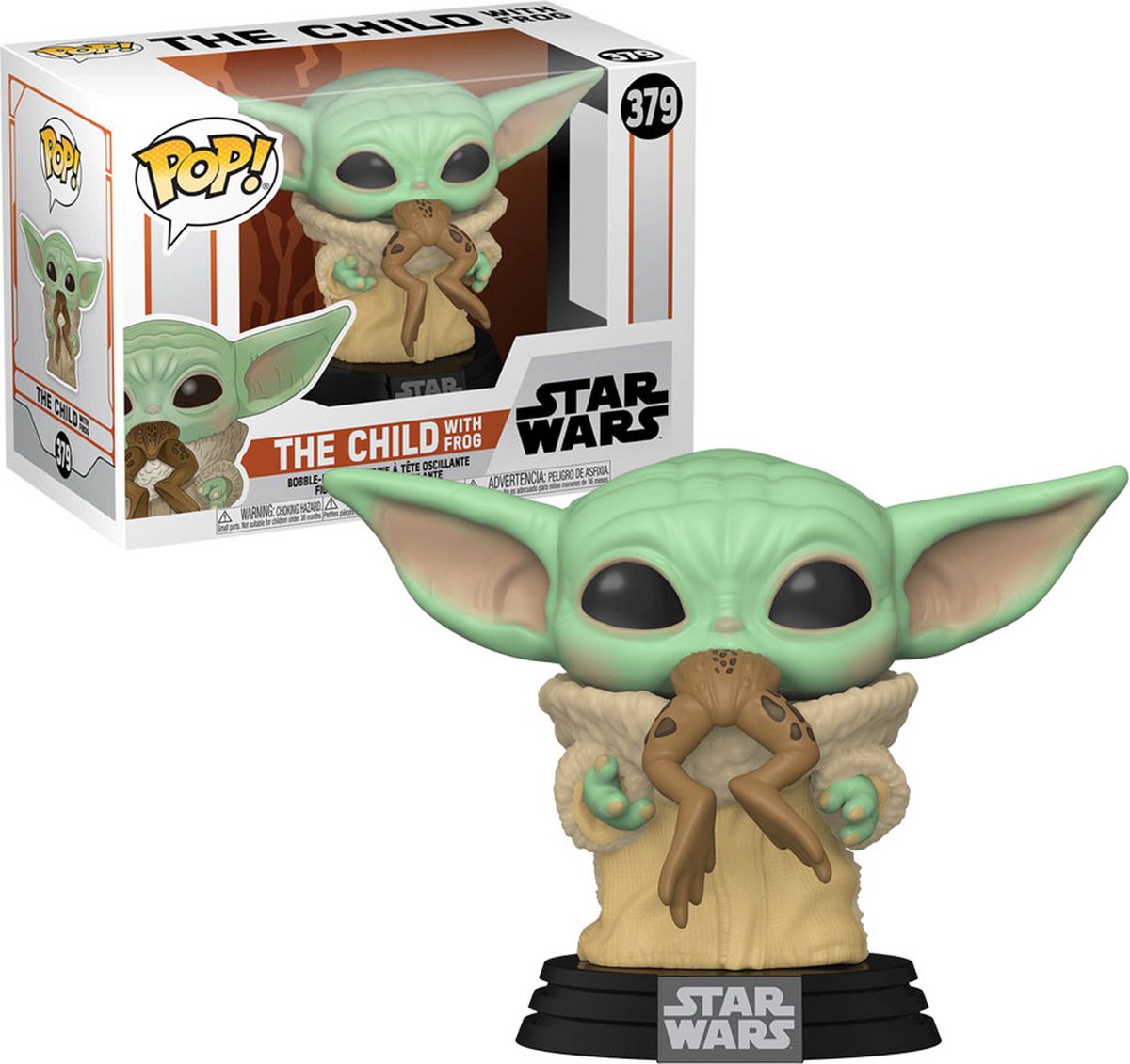 Funko-pop ! - Star Wars : Le Mandalorien - L'enfant avec la grenouille (49932)