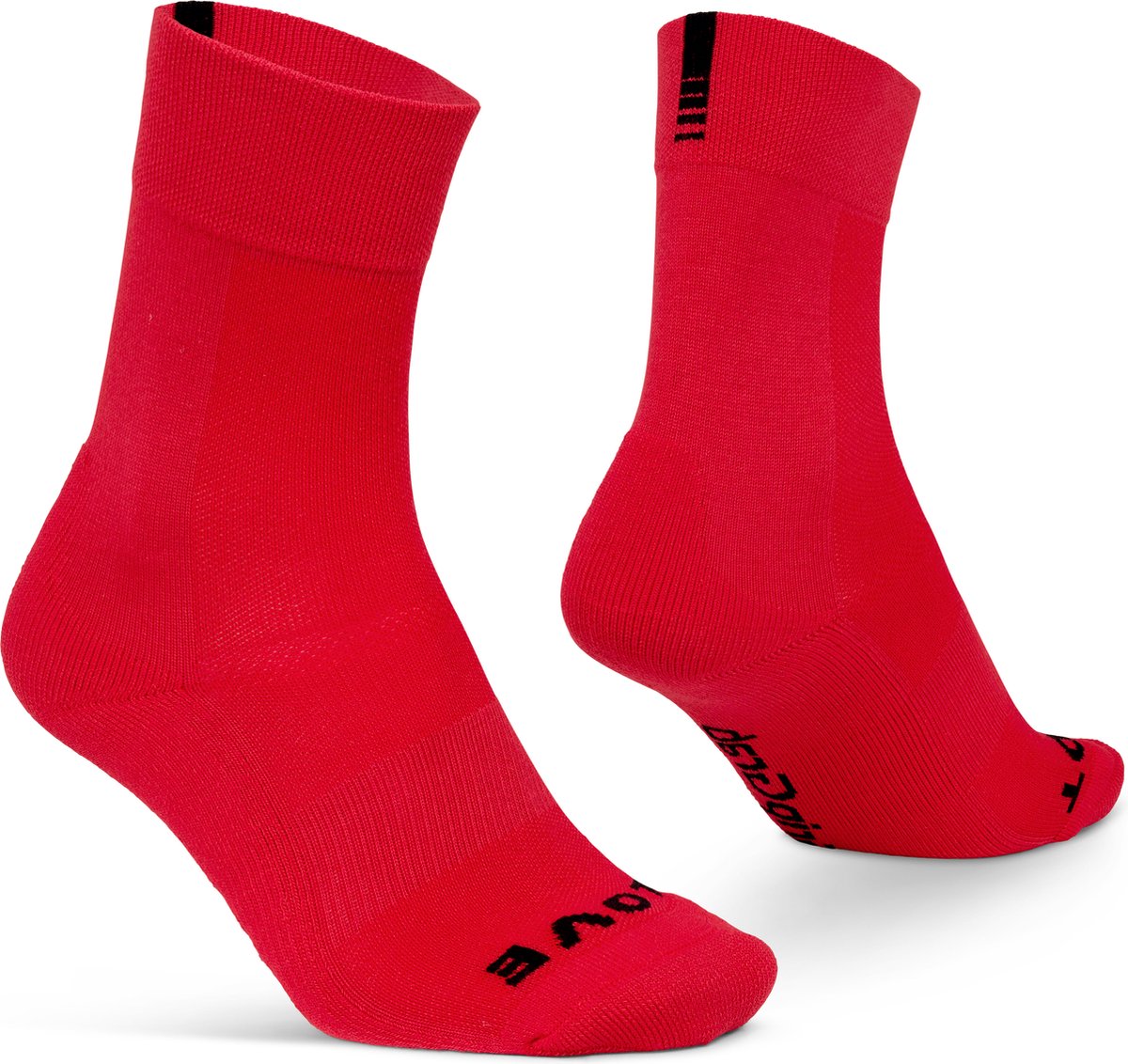 Gripgrab - chaussettes de cyclisme d'hiver thermo SL chaussettes de cyclisme isolantes - rouge - unisexe - taille S