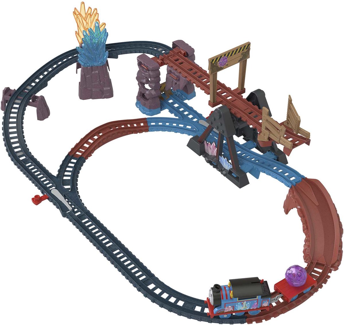 Le train Fisher-Price suit Mattel motorisé Thomas