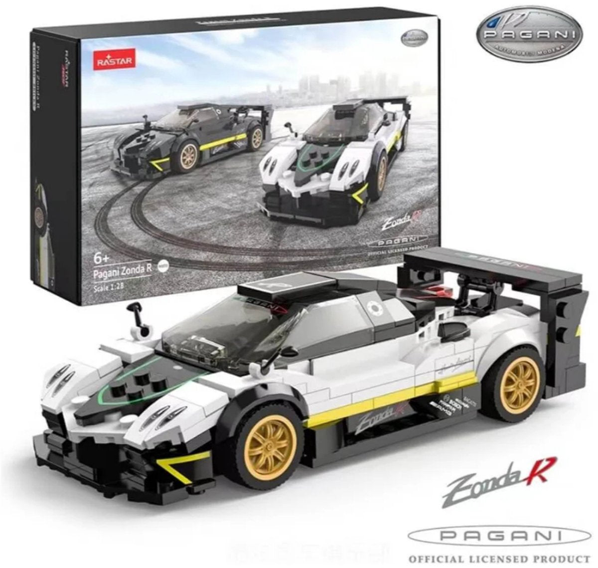 Rastar pagani zonda r 1:28 - 93900 - - taille unique