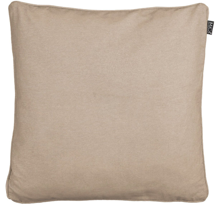 Mica decorations como coussin d'extérieur beige - l45xw45xh10cm
