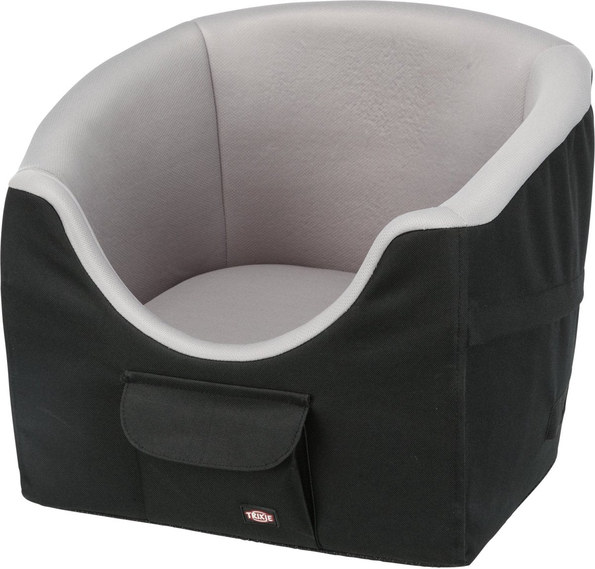 Trixie Dog Basket Siat to Seat Black Grey