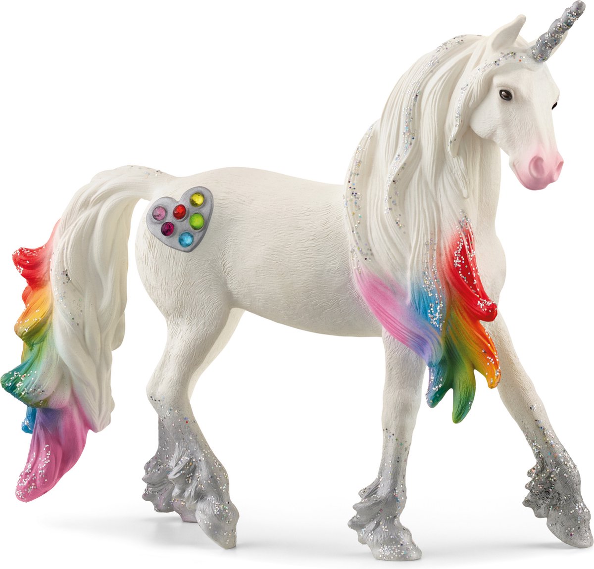 Schleich Bayala Regenboog Unicorn Stallion 70725