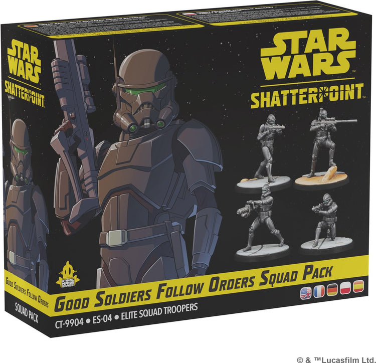 Jeux de masse atomique Star Wars Shatterpoint Les bons soldats suivent les ordres - en fr de pl es