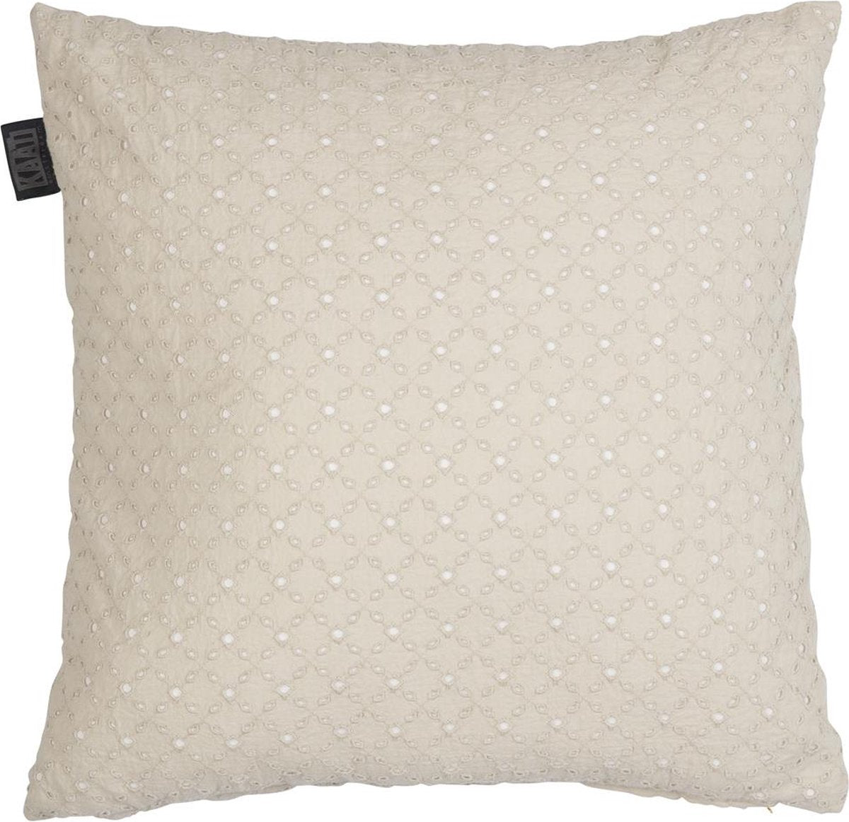 Coussin décoratif Kaat amsterdam chelsy - 40x40 cm - sable