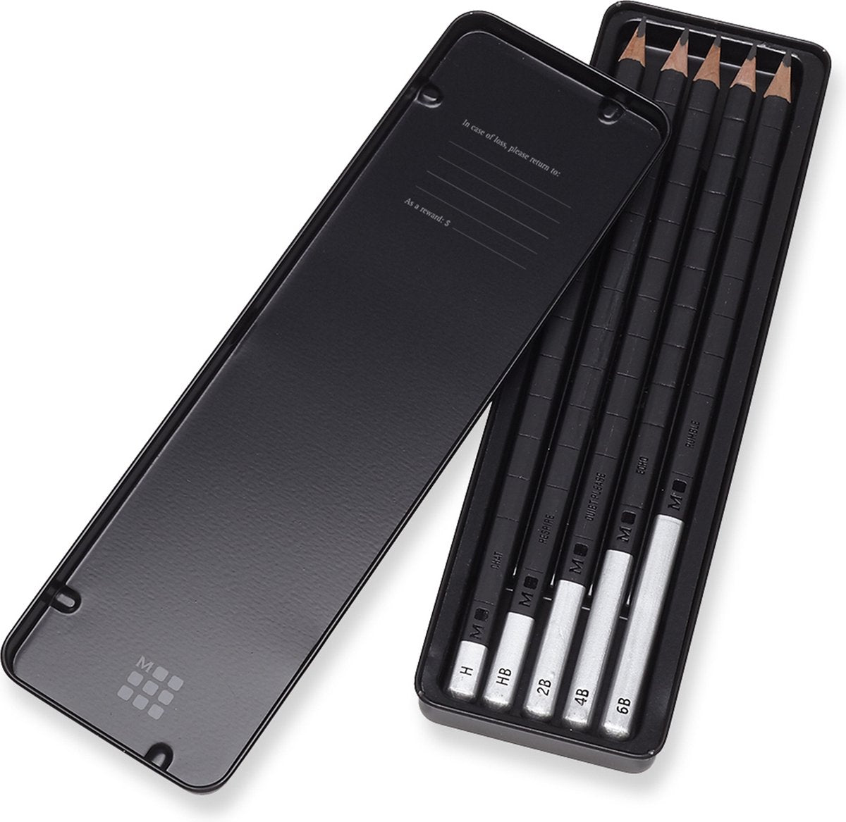 Crayons à croquis Moleskine - lot de 5