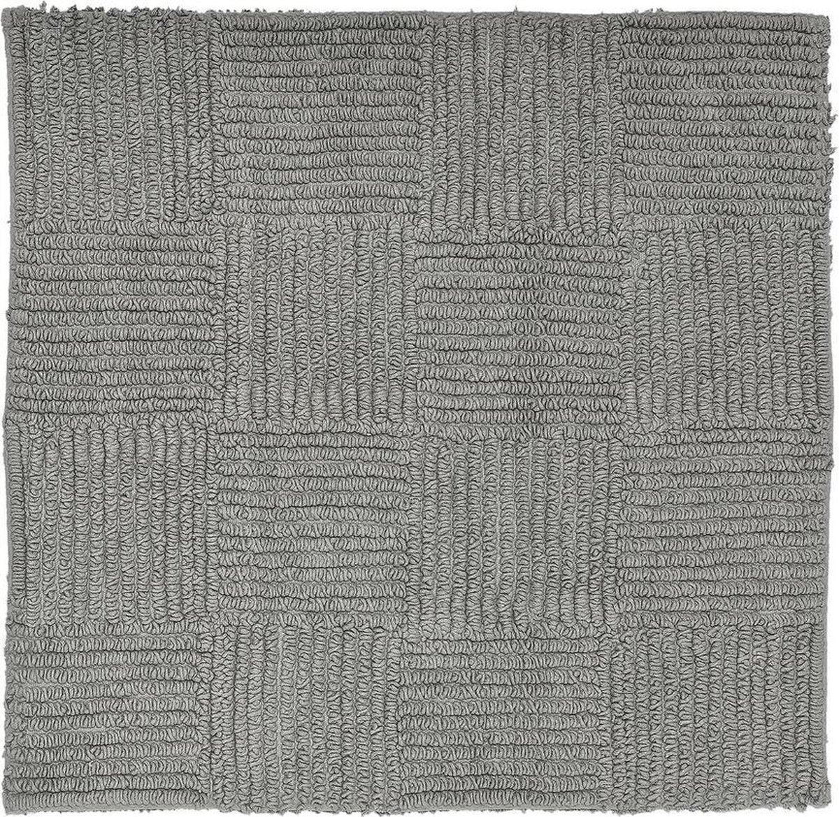 Sealskin - tapis de bain inversé 60x60 cm - coton - gris