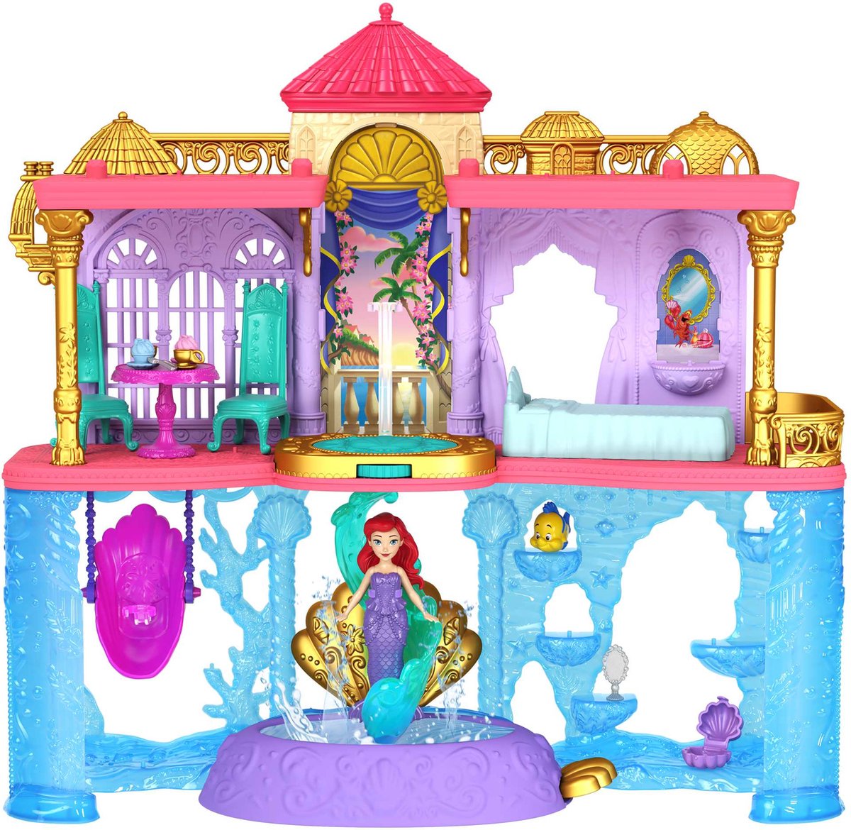 Mattel Princess Artile Landen Sea Kaseel Dollhouse