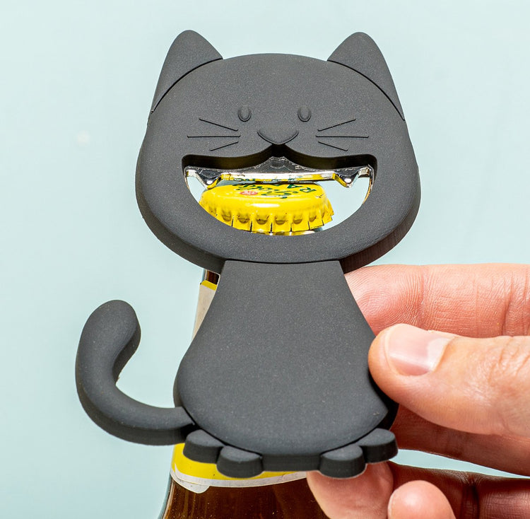 Ouvre-bouteille magnétique chat Balvi