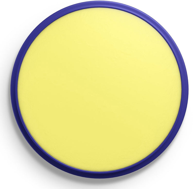 Snazaroo 1118233 - jaune pâle - 18 ml de peinture pour le visage aqua peinture pour le visage pour enfants et adultes