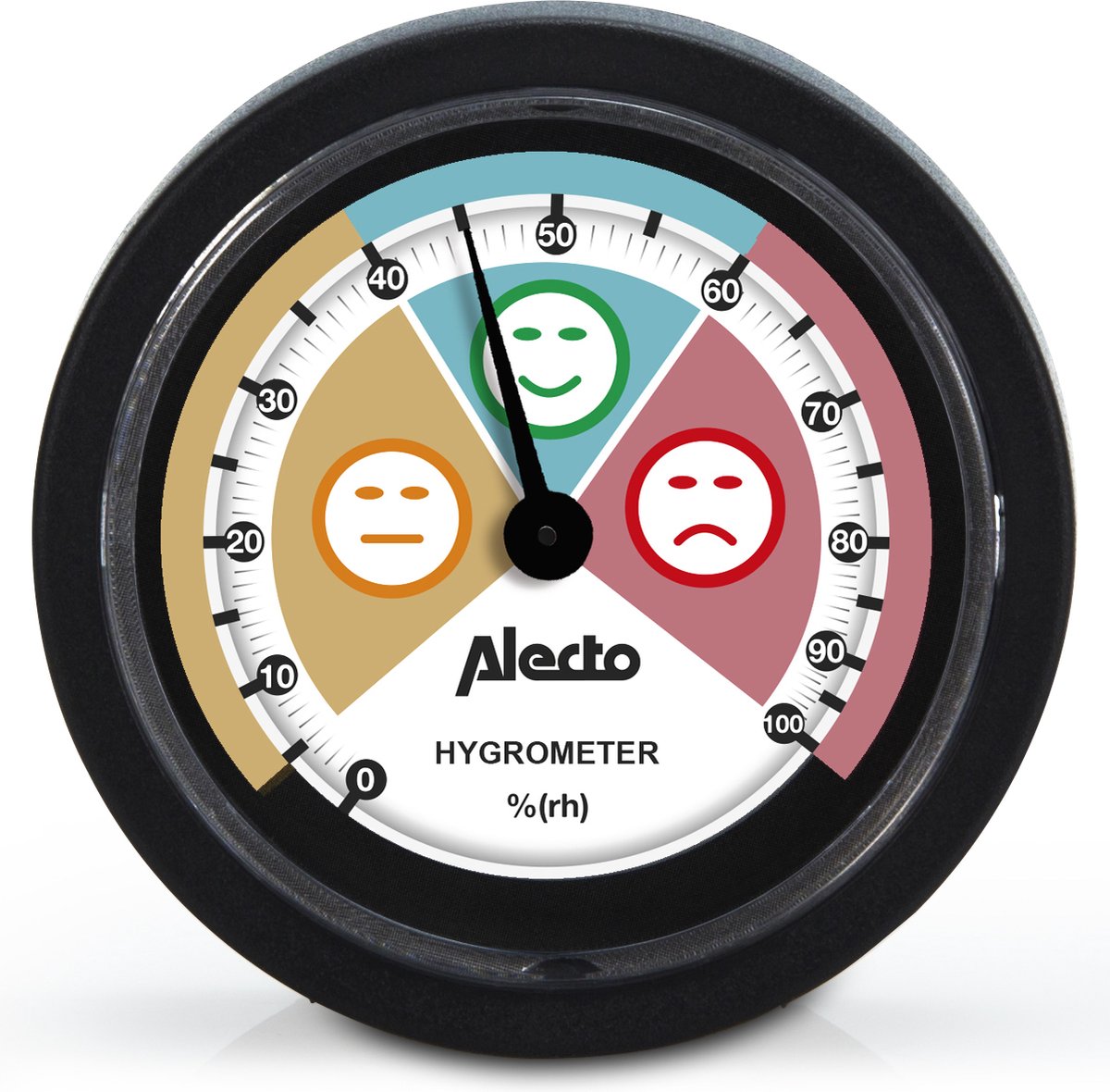 Alecto Hygromètre analogique - WS -05 - noir