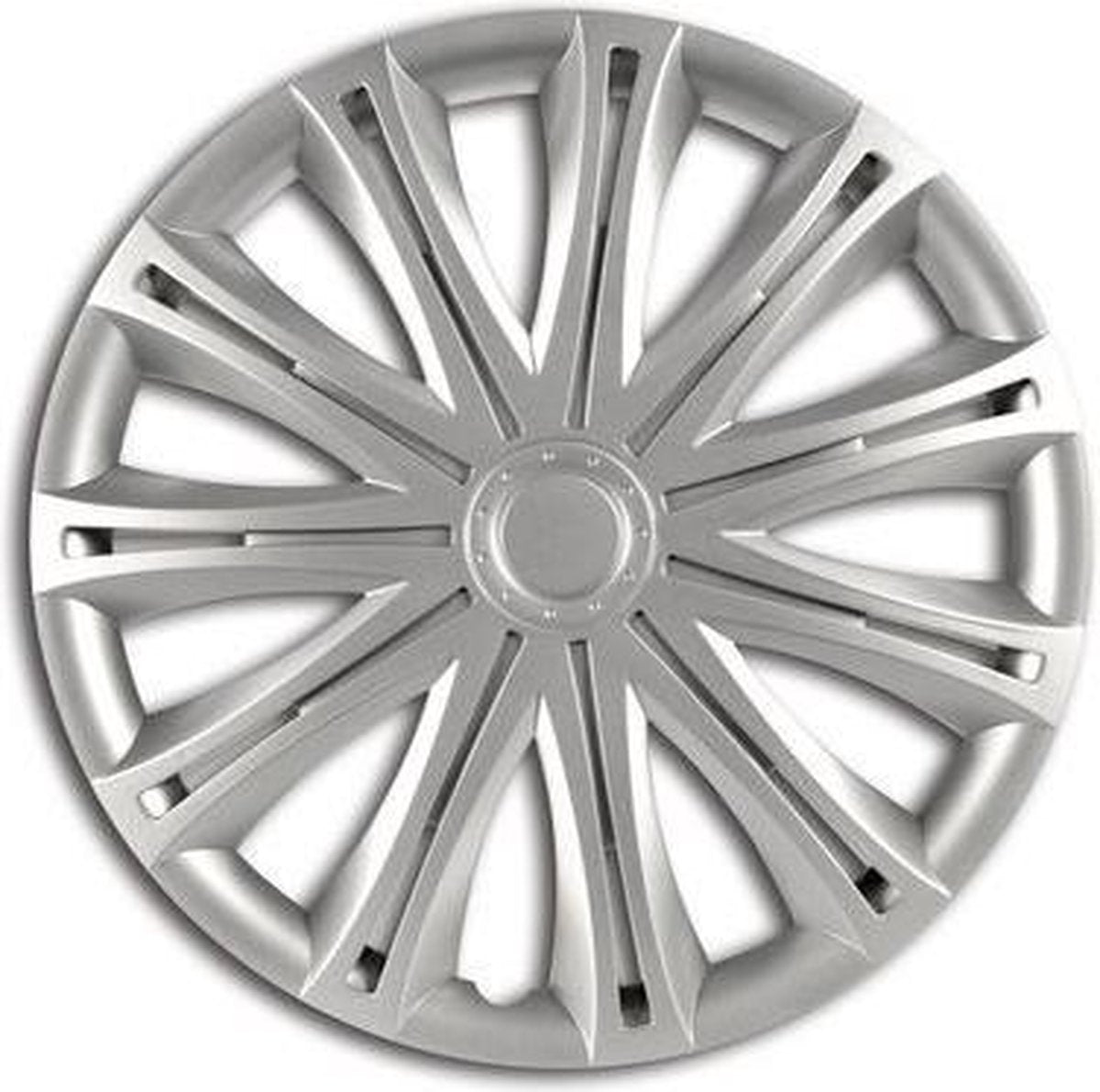 Car plus enjoliveurs Alabama 16 pouces ABS argent lot de 4
