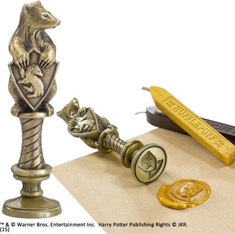The Noble Collection Warner Bros Sceau de cire Poufsouffle Harry Potter