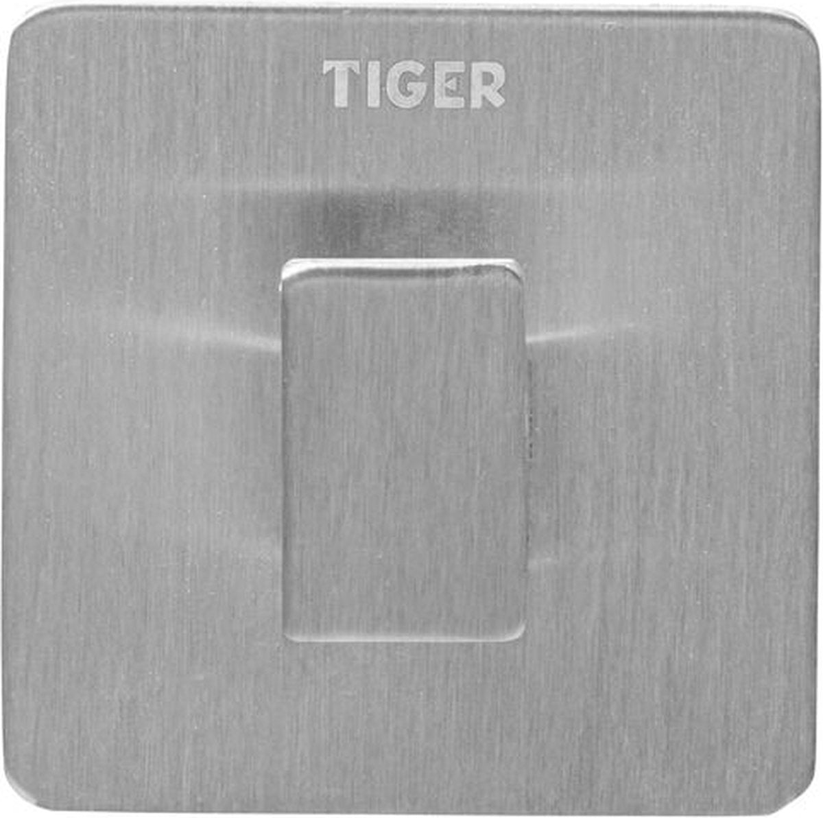 Tigre pull carré - crochet porte-serviettes - crochet - acier inoxydable brossé