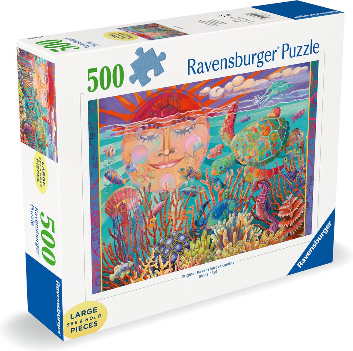 Ravensburger Puzzle Puzzle Soleil and Sea, 500st.