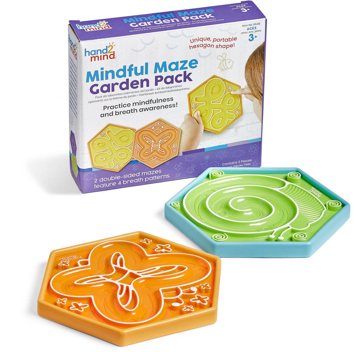 Pack de ressources d'apprentissage pour un jardin labyrinthe conscient - 3+