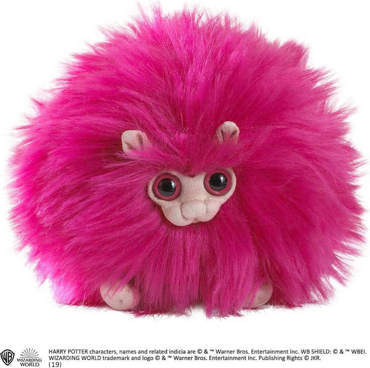 The Noble Collection Harry Potter peluche peluche pygmée bouffée 15 cm rose