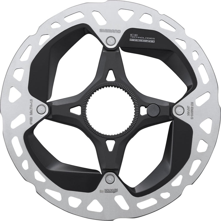 Shimano | disque de frein rt-em910 160mm center-lock (xtr - dura ace)