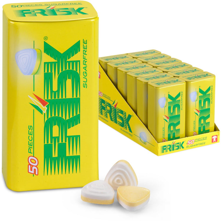 Frisk citron vitamine - produits frais - sans sucre - 1x12 pièces