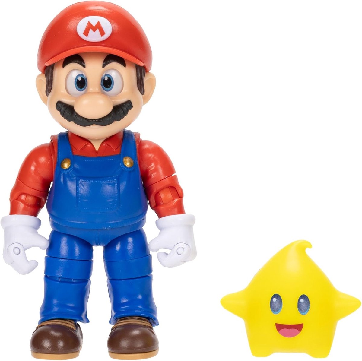 Jakks Super Mario Galaxy Movie – Série de figurines 13 cm – Figurine Mario avec Luma Star