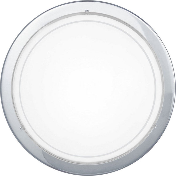 Plafonnier et applique Eglo Planet 1 - e27 - ø 29 cm - gris blanc