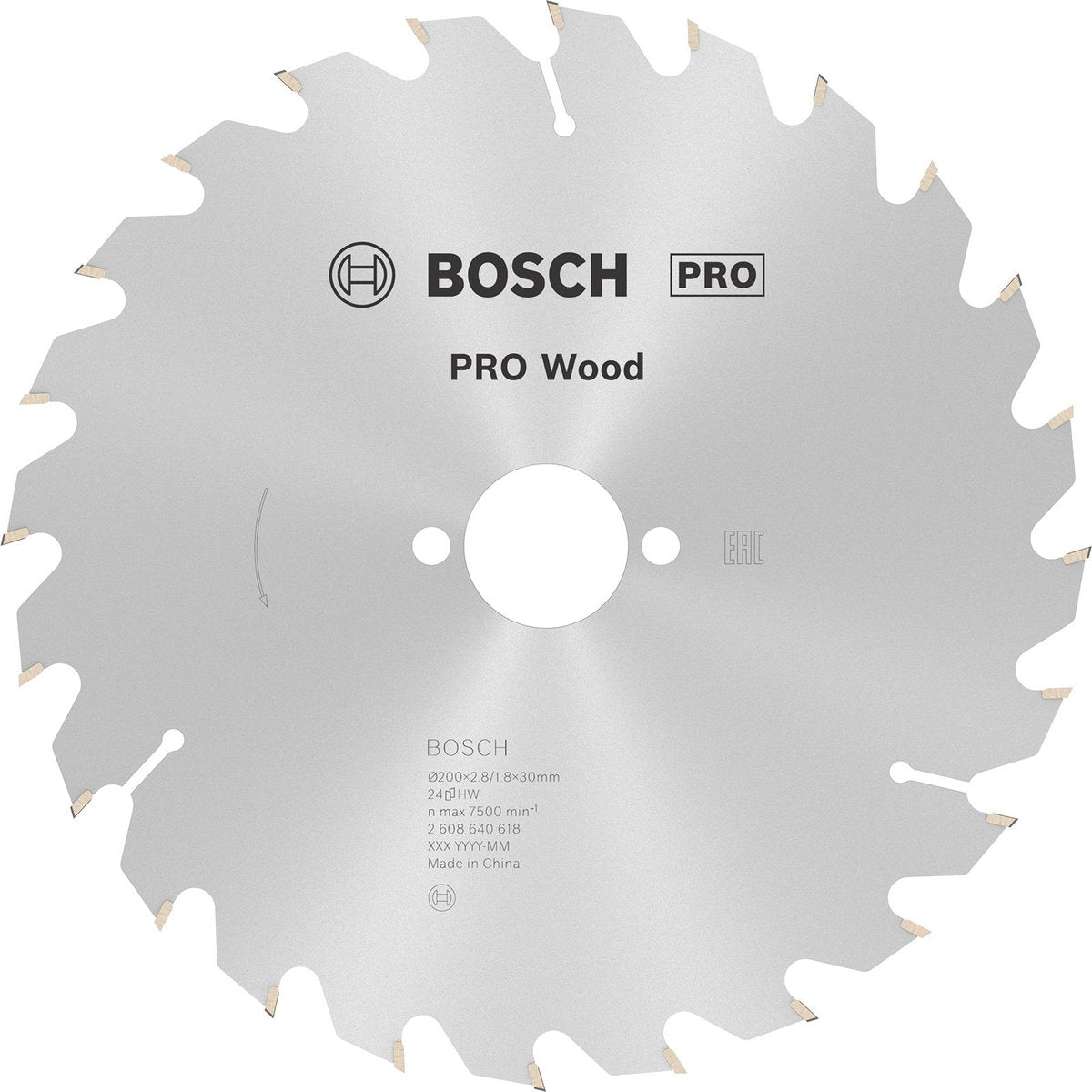 Bosch cirkzb opt 200x30x2.8 24t wz