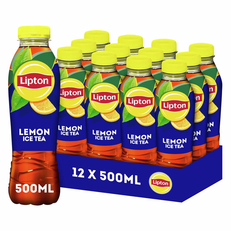 Bouchon gazéifié Lipton Ice Tea citron (12x 50cl)