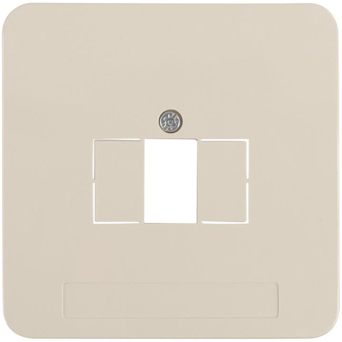 Peha st plaque de recouvrement tae usb crème