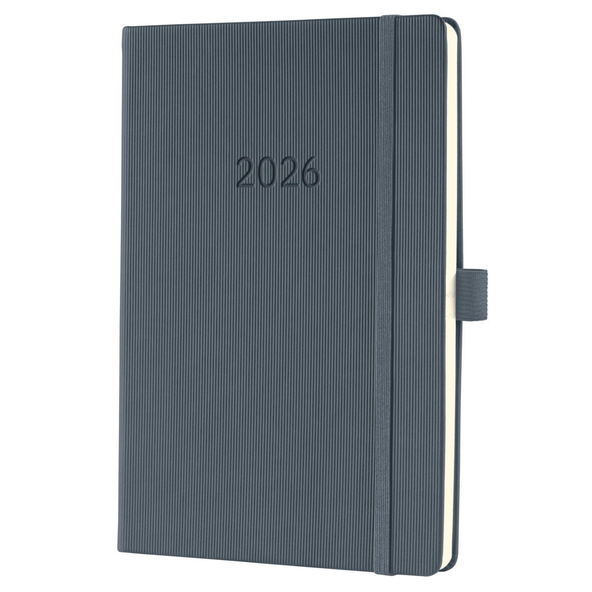 Agenda hebdomadaire Sigel 2026 conceptum - format a5 - gris foncé - couverture rigide - si-c2666