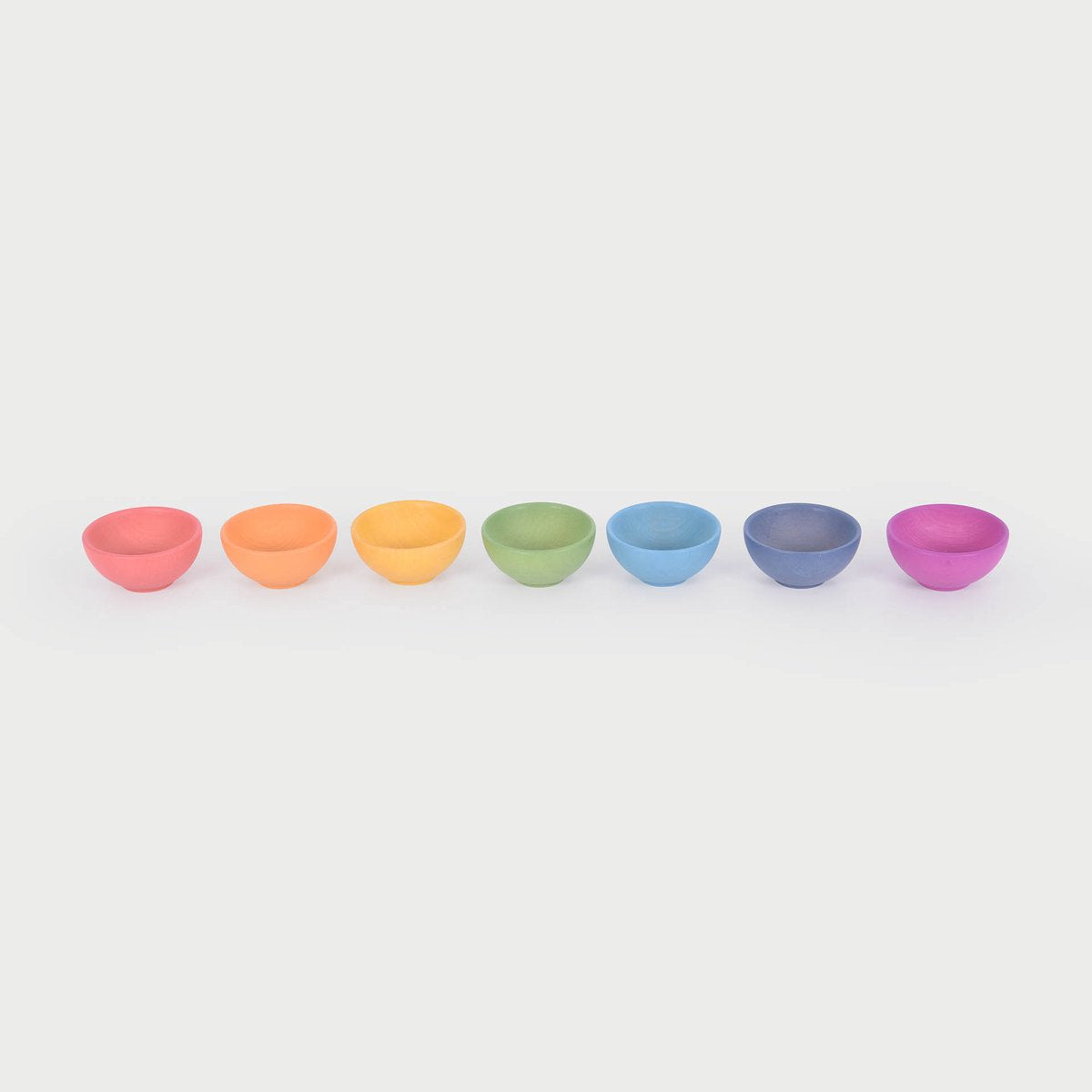 Bols en bois arc-en-ciel Tickit ®