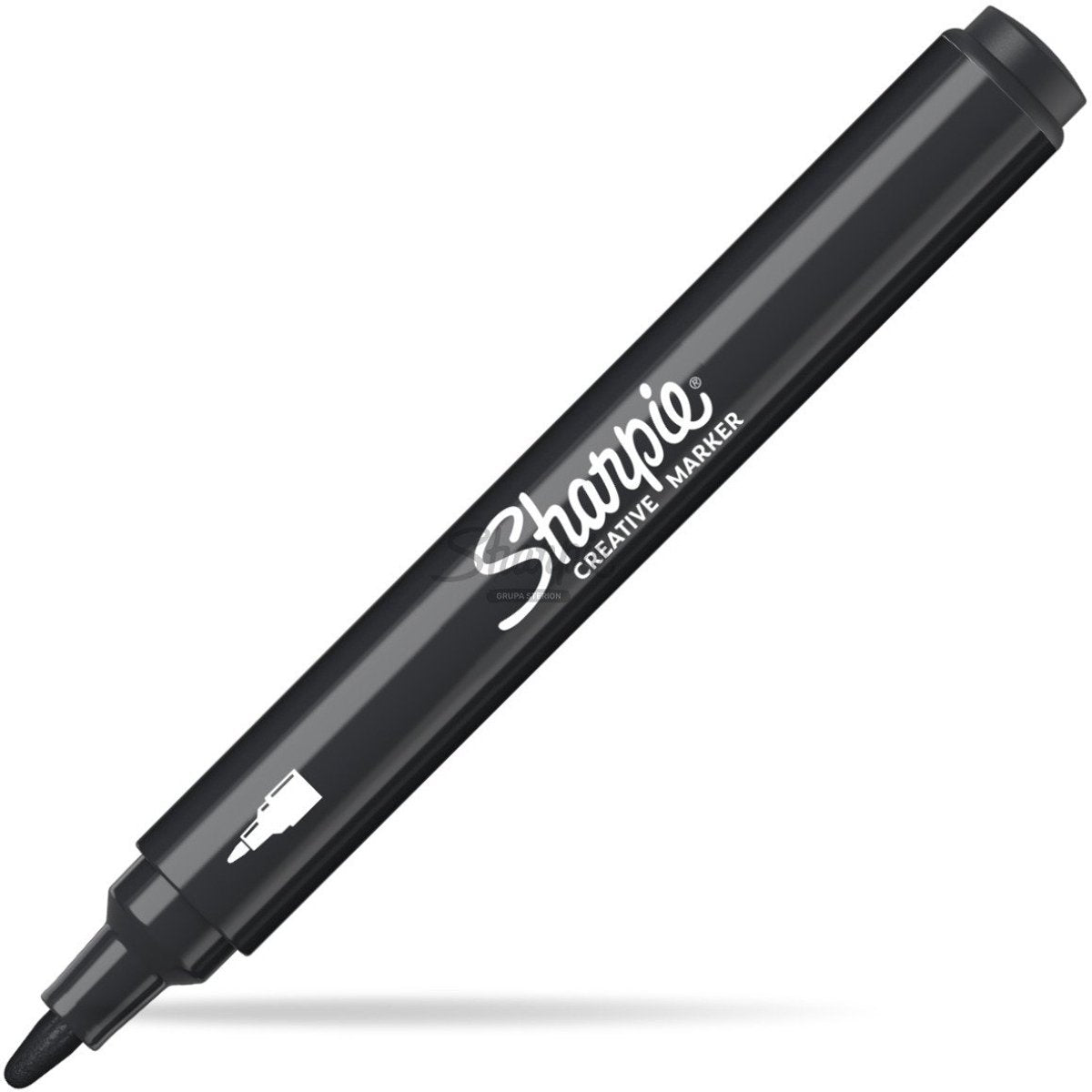Marqueur acrylique Sharpie permanent noir - imperméable opaque