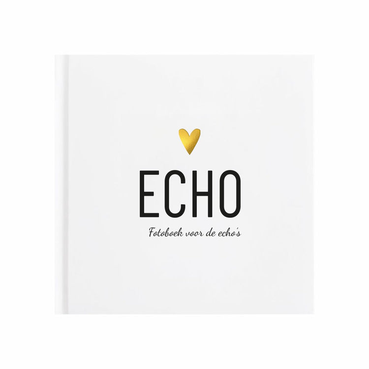 Livre d'échographie Lifestyle2love - livre de rangement pour toutes les échographies - album échographie grossesse -