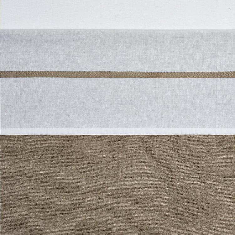 Drap de berceau Meyco - taupe - 75x100cm - 0,3 tog