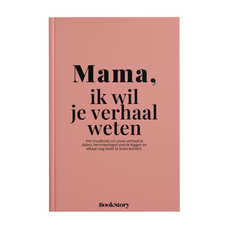 Bookstory maman, je veux connaître ton histoire – livre à remplir pour maman | cadeau original pour la fête des mères | livre à remplir personnel pour adultes