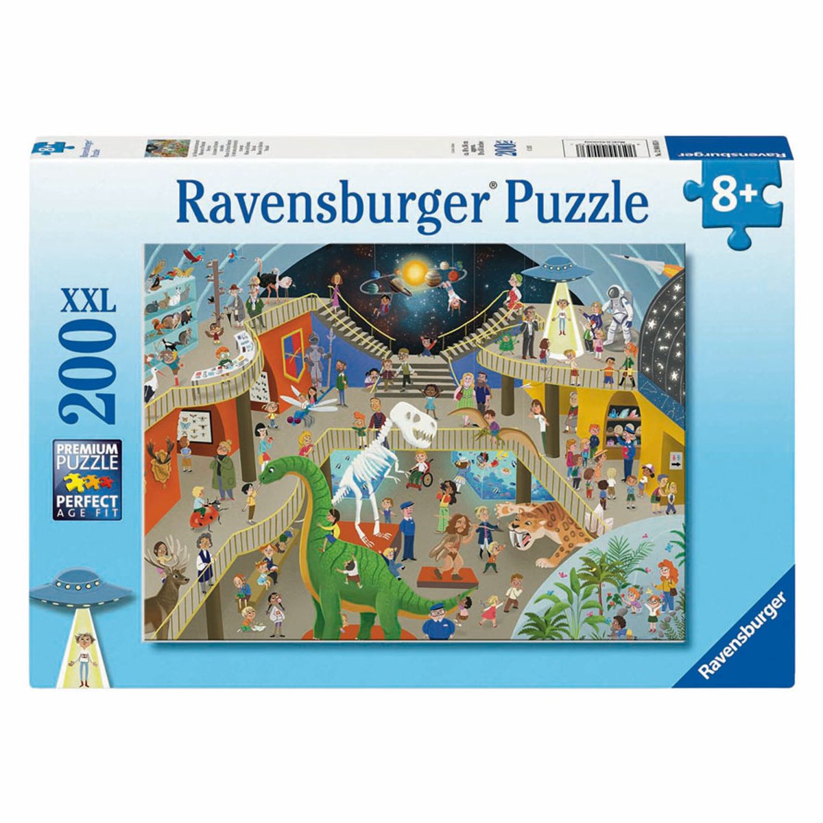 Ravensburger puzzle le musée de la nature - 200 pcs. XXL